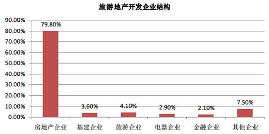 旅游地產(chǎn)開發(fā)企業(yè)結構